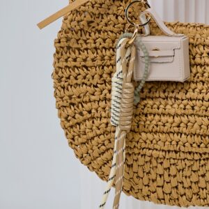 Anhänger Tasche, taupe-beige