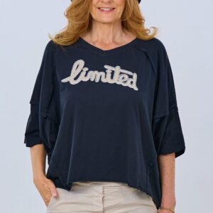 Kurzarm Shirt limited, schwarz