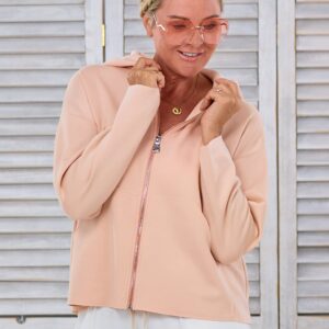 Cozy Freizeitjacke, apricot