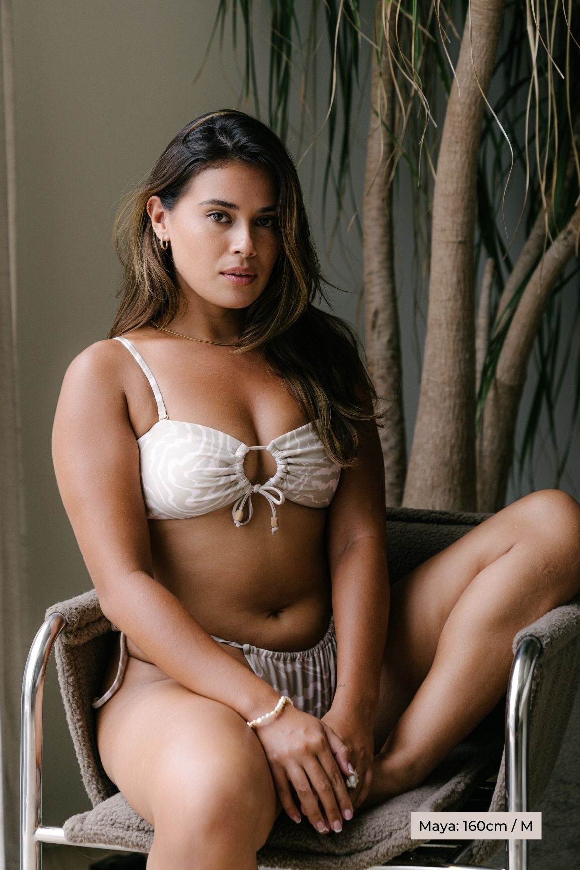 Bikini Oberteil Giulia - Tie Dye Green