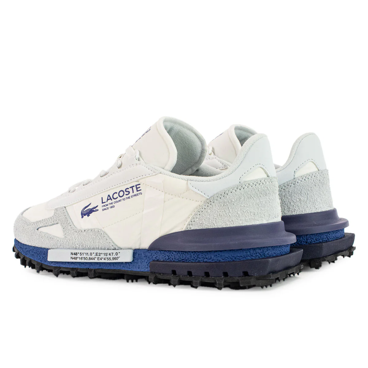 Lacoste Elite Active 49SMA0002-1T3 - weiss-grau-blau – Bild 3