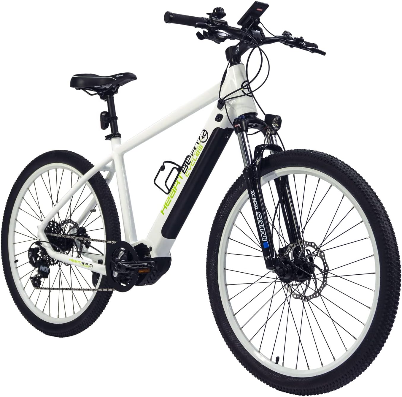 Highphoria Elektrofahrrad Erwachsene, 250W 25 km/h E-Bike mit Batterie, Starker Motor, Kettenschaltung, E-Mountainbike mit Hydraulische Federgabel Pedelec für Damen & Herren – Bild 12