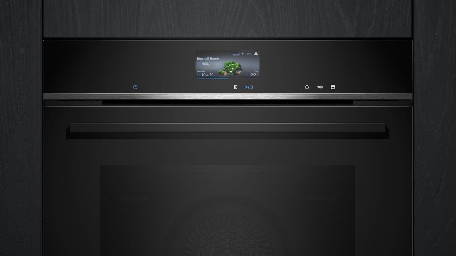 Siemens HB778G3B1,Q700 Smarter Einbau-Backofen, 60 x 60 cm, Made in Germany, Pyrolyse & Hydrolyse Selbstreinigung, Bratenthermometer, Air Fry, Backautomatik, Farbiger Touchscreen, 4D Heißluft, Schwarz – Bild 58