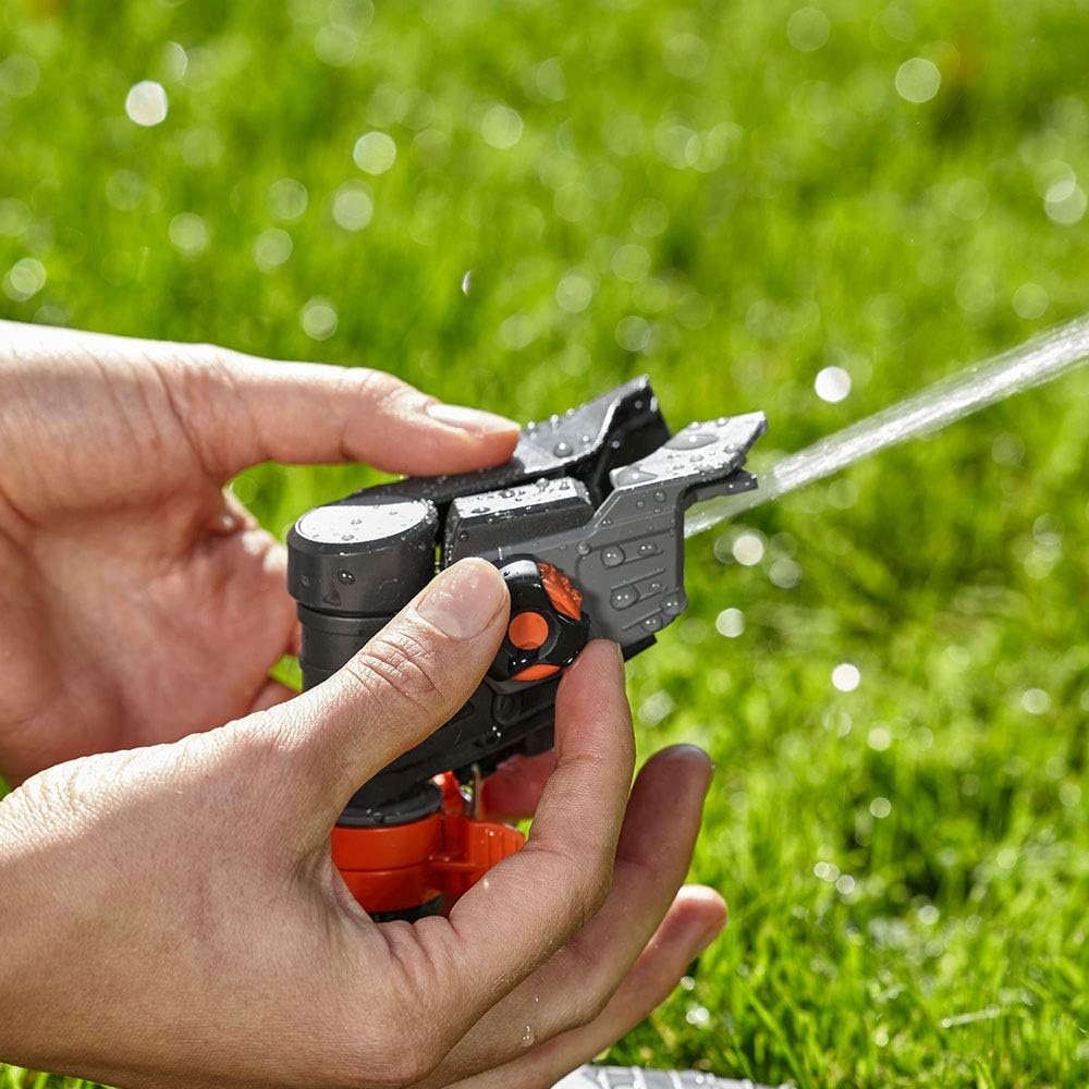 Gardena Comfort Vielflchenregner AquaContour Automatic: Flchenbewsserung für die individuelle Bewsserung nahezu jeder Gartenkontur, einfache Programmierung, Reichweite 2,5-10,5 m (8133-20) – Bild 35