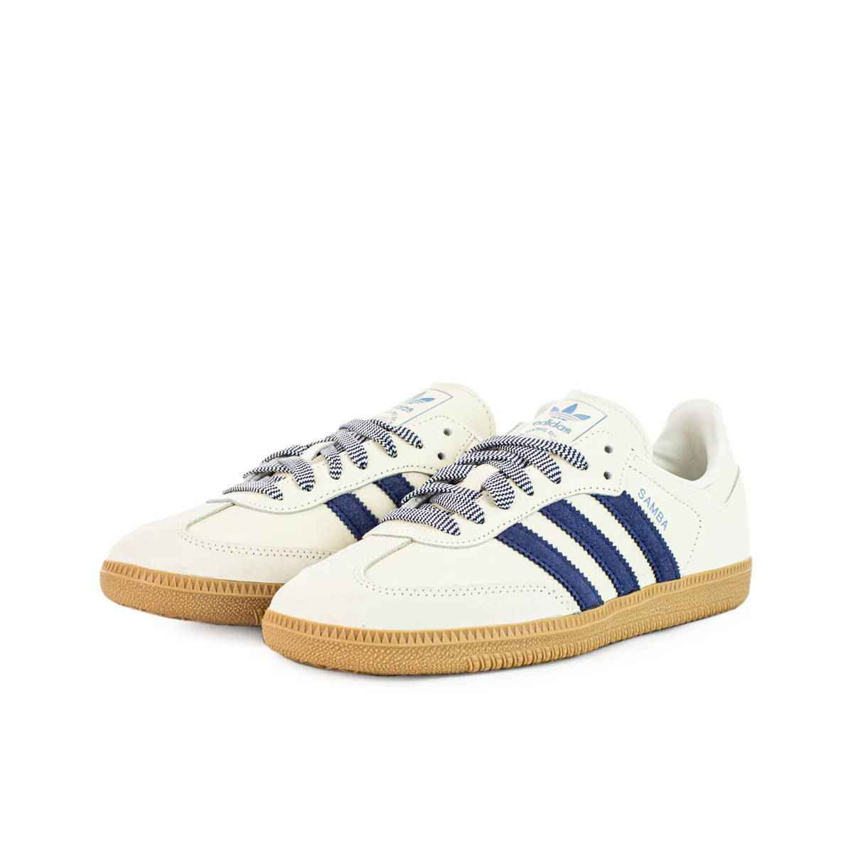 Drei Streifen Samba OG W JI3907 - creme-dunkelblau-gum – Bild 2