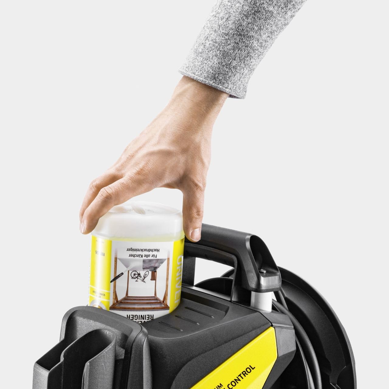 Krcher Hochdruckreiniger K 7 Premium Power Home, Druck: 180 bar, Durchfluss: 600 l/h, Flchenleistung: 60 m/h, Leistung: 3.000 W, Schlauchtrommel, mit Pistole, Dreckfrser, Strahlrohr – Bild 48