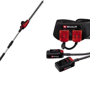 Einhell Akku-Teleskop-Heckenschere GC-HH 18/45 Li T-Solo Power X-Change (Lithium-Ionen, Hauptgriff drehbar, Metallgetriebe, Motorkopf 7-fach neigbar, ohne Akku und Ladegert)