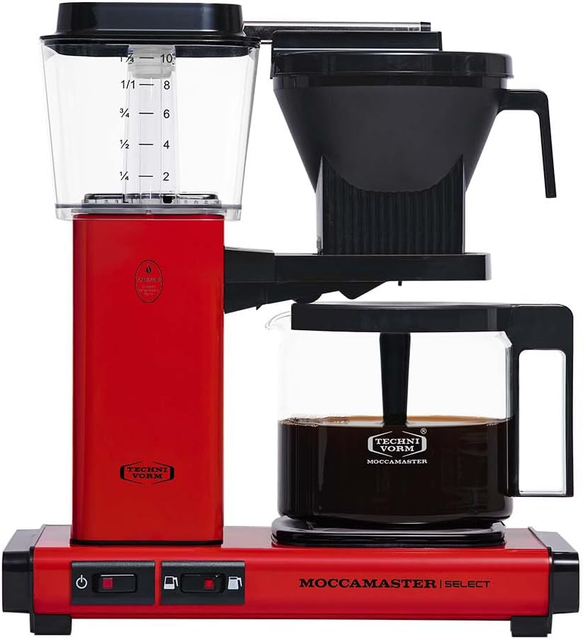Moccamaster KBG Select, Kaffeemaschine, Retro Kaffeemaschine, Filterkaffee, Off-White, 1.25L – Bild 6