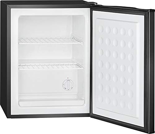 Bomann® Gefrierschrank klein mit 42L Nutzinhalt | Mini Gefrierschrank mit 2 herausnehmbaren Gitterablagen | Gefrierschrank mit wechselbarem Türanschlag & stufenloser Temperaturreglung |GB 7236 schwarz – Bild 10