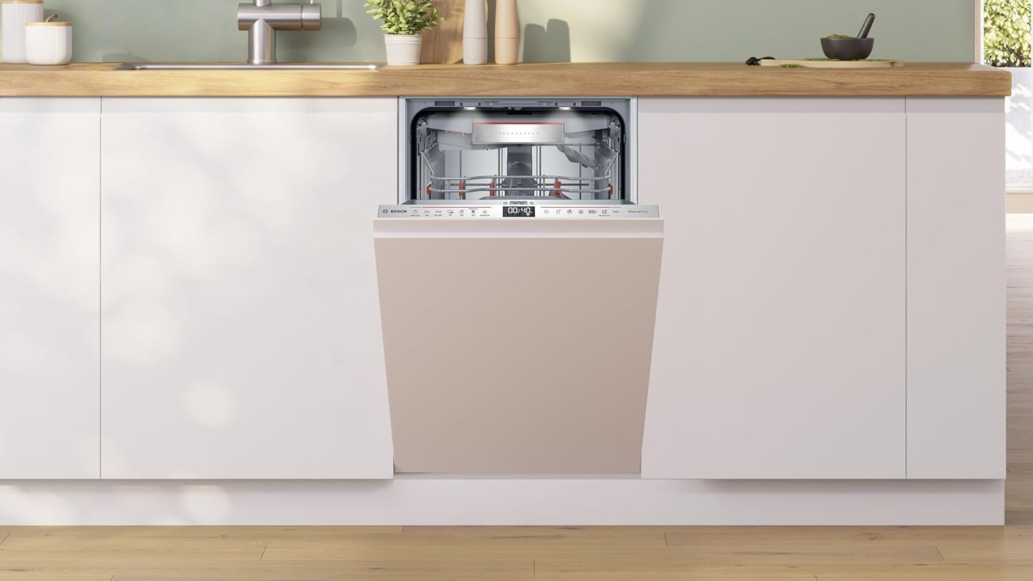 Bosch SPV2IKX10E Serie 2 Smarter Geschirrspüler vollintegriert, 45 cm breit, Besteckkorb, Extra Trocknen auf Knopfdruck, InfoLight roter Lichtpunkt am Boden, AquaStop Schutz gegen Wasserschäden, Weiß – Bild 38