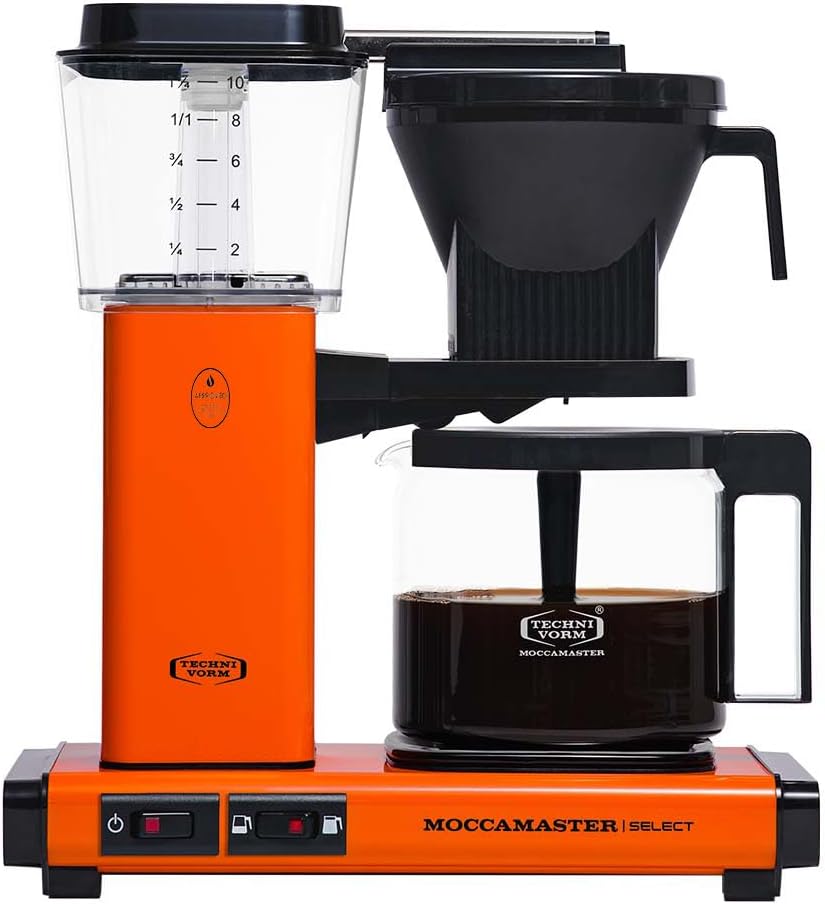Moccamaster KBG Select, Kaffeemaschine, Retro Kaffeemaschine, Filterkaffee, Off-White, 1.25L – Bild 4