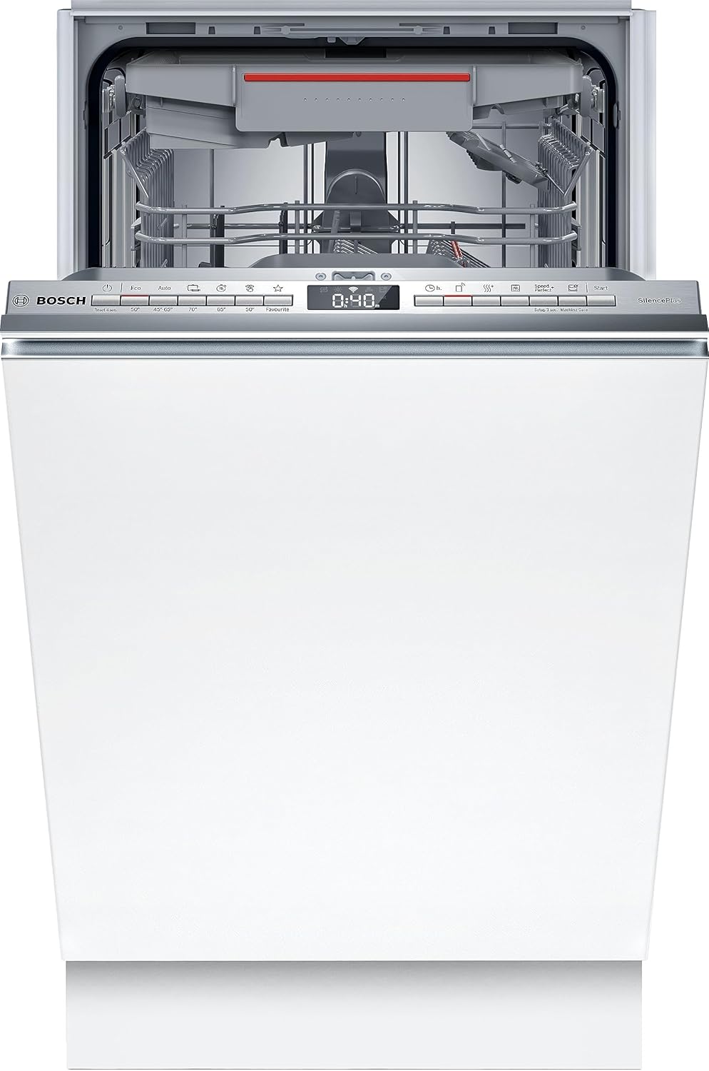 Bosch SPV2IKX10E Serie 2 Smarter Geschirrspüler vollintegriert, 45 cm breit, Besteckkorb, Extra Trocknen auf Knopfdruck, InfoLight roter Lichtpunkt am Boden, AquaStop Schutz gegen Wasserschäden, Weiß – Bild 11