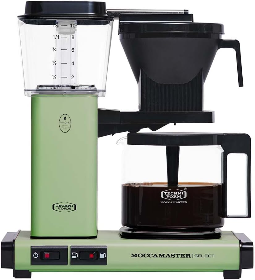 Moccamaster KBG Select, Kaffeemaschine, Retro Kaffeemaschine, Filterkaffee, Off-White, 1.25L – Bild 22