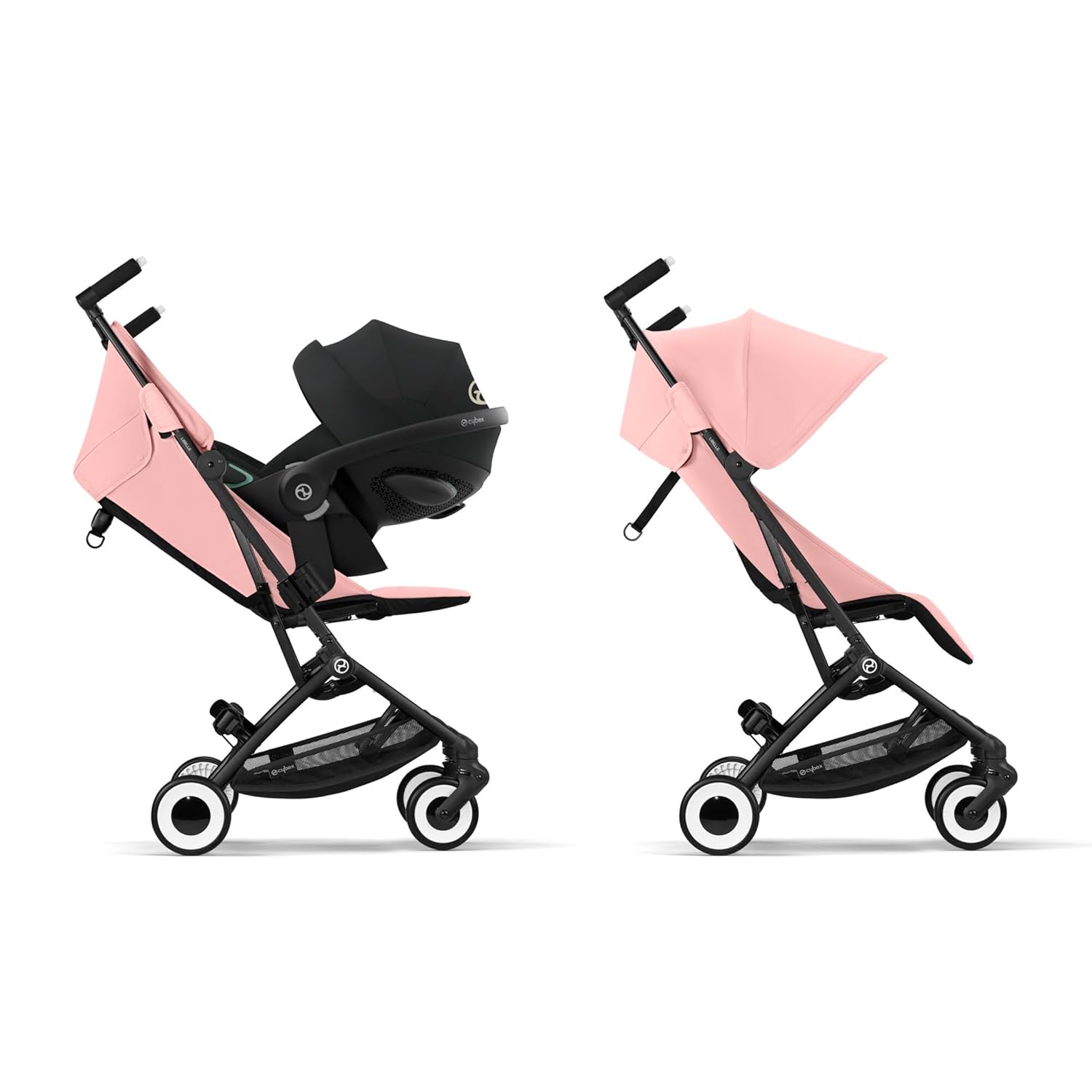 CYBEX Gold Kinderwagen Libelle mit One-Pull Harness, Von ca. 6 Monaten bis ca. 4 Jahre (max. 22 kg), Ultraleicht (nur 6 kg), Almond Beige (Beige mit taupefarbenem Rahmen) – Bild 30