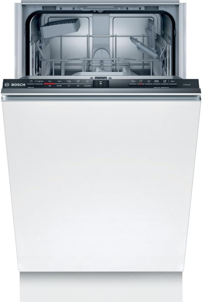 Bosch SPV2IKX10E Serie 2 Smarter Geschirrspüler vollintegriert, 45 cm breit, Besteckkorb, Extra Trocknen auf Knopfdruck, InfoLight roter Lichtpunkt am Boden, AquaStop Schutz gegen Wasserschäden, Weiß – Bild 7