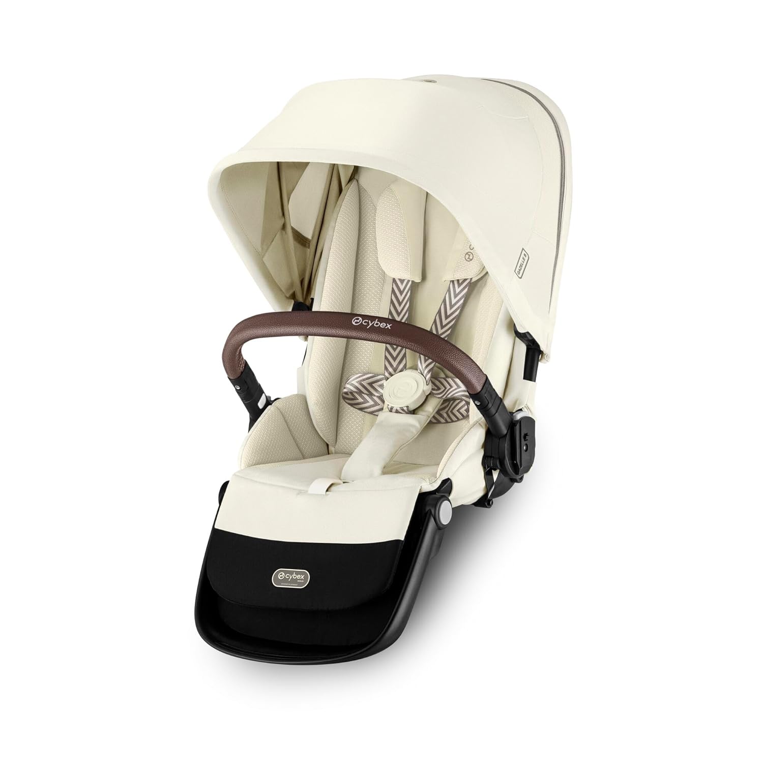 CYBEX Gold Sitzeinheit für Kinderwagen GAZELLE S und e-GAZELLE S, Ab Geburt bis ca. 4 Jahre, Moon Black – Bild 6
