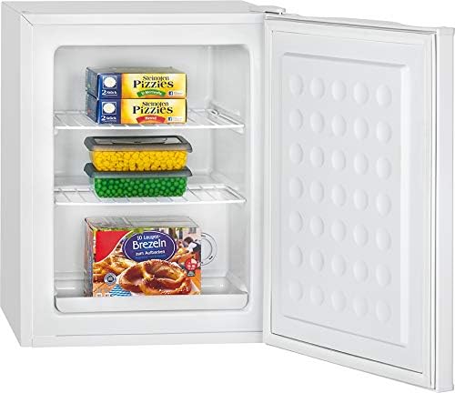 Bomann® Gefrierschrank klein mit 42L Nutzinhalt | Mini Gefrierschrank mit 2 herausnehmbaren Gitterablagen | Gefrierschrank mit wechselbarem Türanschlag & stufenloser Temperaturreglung |GB 7236 schwarz – Bild 22