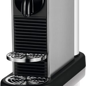 Nespresso De'Longhi EN267.BAE Citiz Kaffeemaschine mit Milchaufschäumer, Energiesparfunktion, 1710W, 1 Liter, 37.2 x 21.8 x 27.7 cm, Schwarz