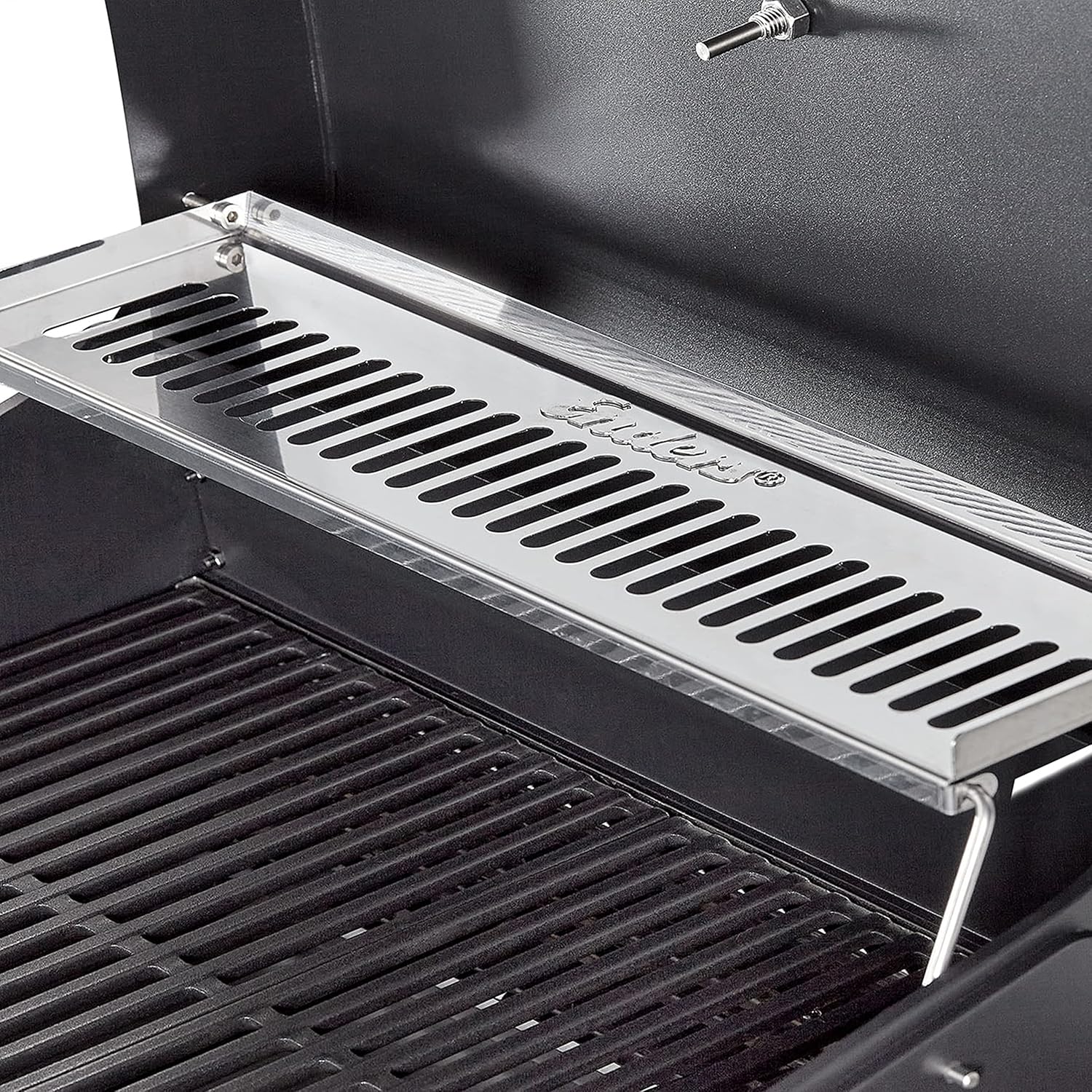 Enders® Elektrogrill eCRAVE 2, mit Gussrost, Grillwagen mit viel Stauraum, SIMPLE CLEAN™ Reinigungssystem, 2 leistungsstarke Heizelemente, formstabile Garhaube mit integriertem Thermometer #97116 – Bild 5