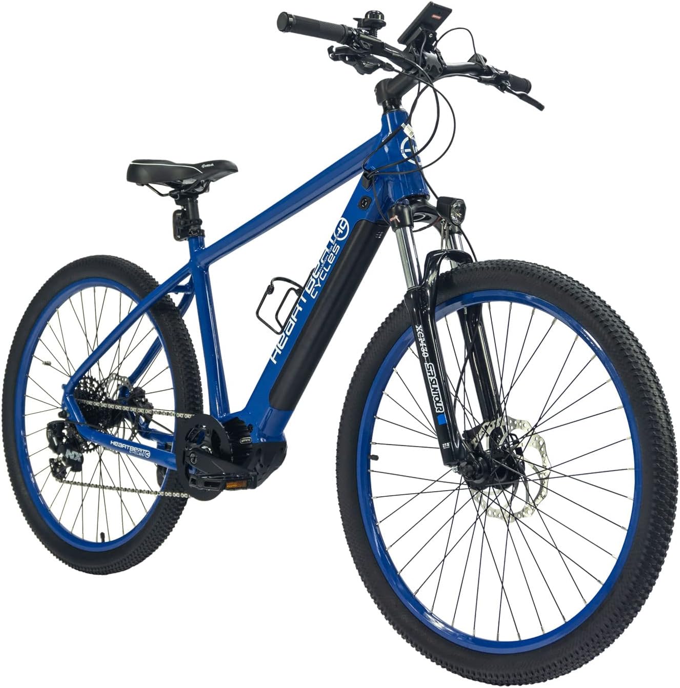 Highphoria Elektrofahrrad Erwachsene, 250W 25 km/h E-Bike mit Batterie, Starker Motor, Kettenschaltung, E-Mountainbike mit Hydraulische Federgabel Pedelec für Damen & Herren – Bild 33