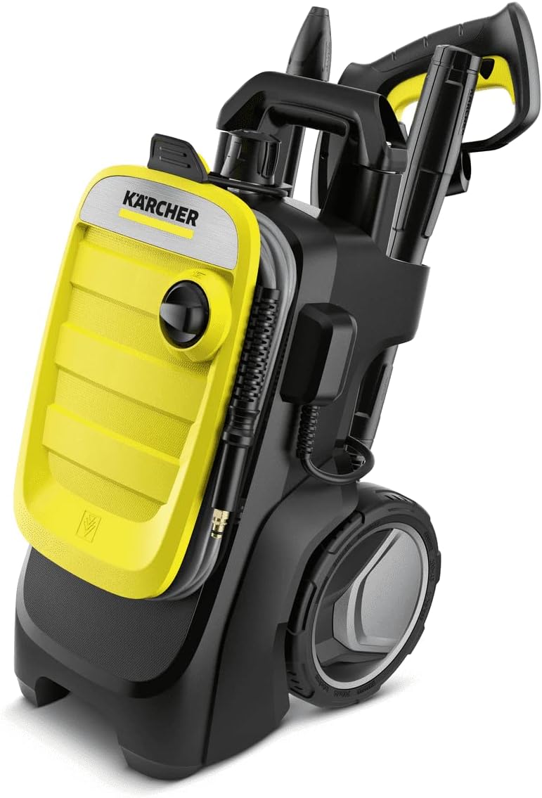 Krcher Hochdruckreiniger K 7 Premium Power Home, Druck: 180 bar, Durchfluss: 600 l/h, Flchenleistung: 60 m/h, Leistung: 3.000 W, Schlauchtrommel, mit Pistole, Dreckfrser, Strahlrohr – Bild 6