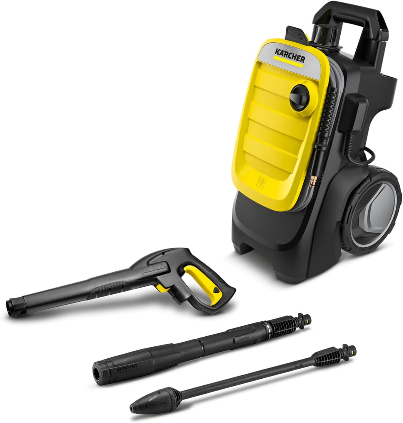 Krcher Hochdruckreiniger K 7 Premium Power Home, Druck: 180 bar, Durchfluss: 600 l/h, Flchenleistung: 60 m/h, Leistung: 3.000 W, Schlauchtrommel, mit Pistole, Dreckfrser, Strahlrohr – Bild 39
