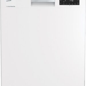 Beko BDFN26420W b300 freistehender Geschirrspüler, unterbaufhig, Platz für 14 Magedecke, Pro Inverter Motor, TrayWash, HygieneIntense, 6 Programme, WaterSafe+, Wei