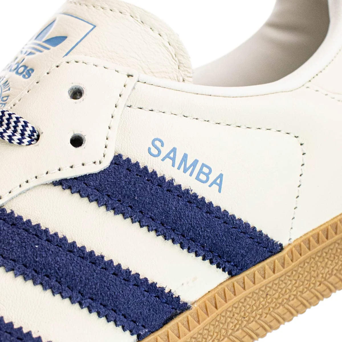 Drei Streifen Samba OG W JI3907 - creme-dunkelblau-gum – Bild 4