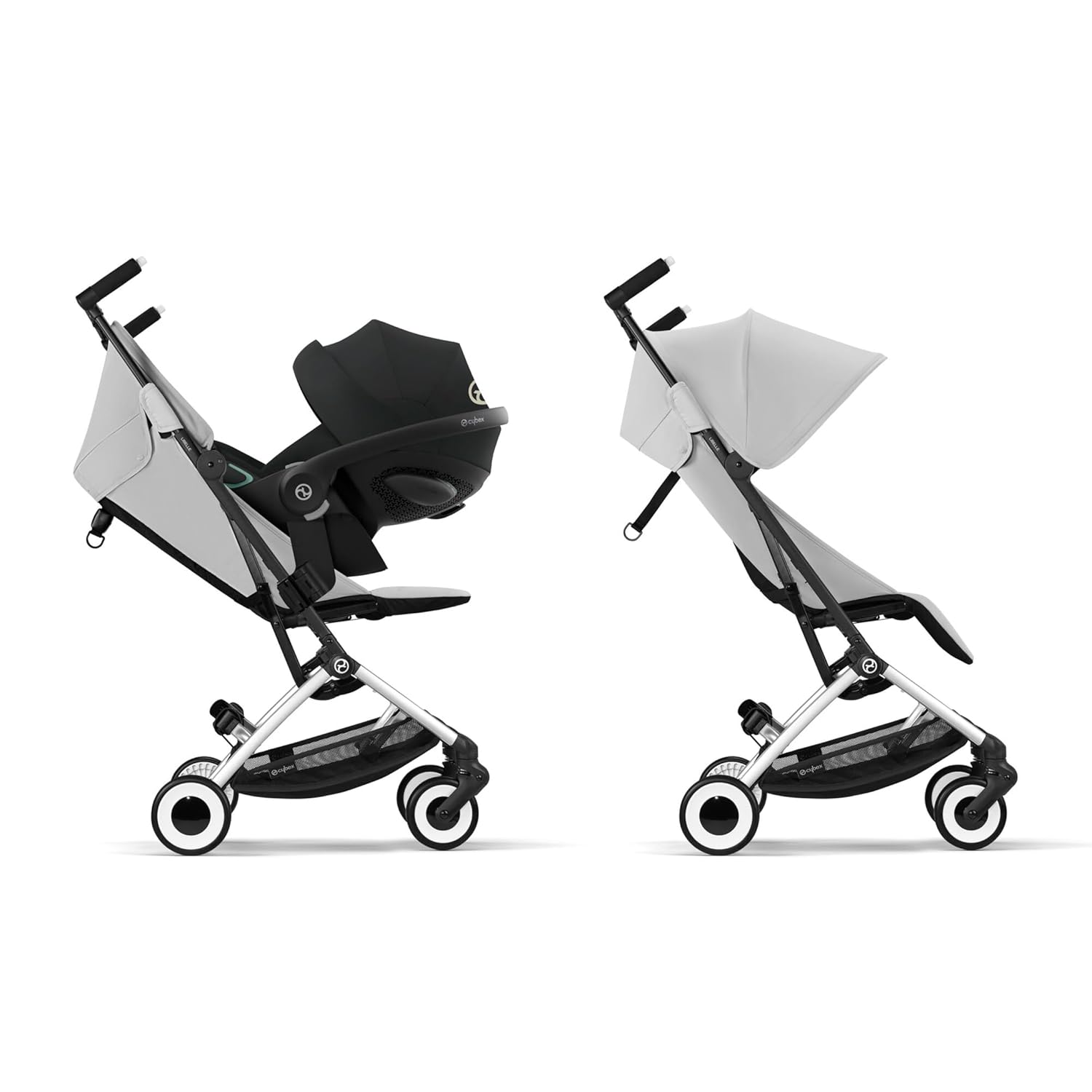 CYBEX Gold Kinderwagen Libelle mit One-Pull Harness, Von ca. 6 Monaten bis ca. 4 Jahre (max. 22 kg), Ultraleicht (nur 6 kg), Almond Beige (Beige mit taupefarbenem Rahmen) – Bild 23