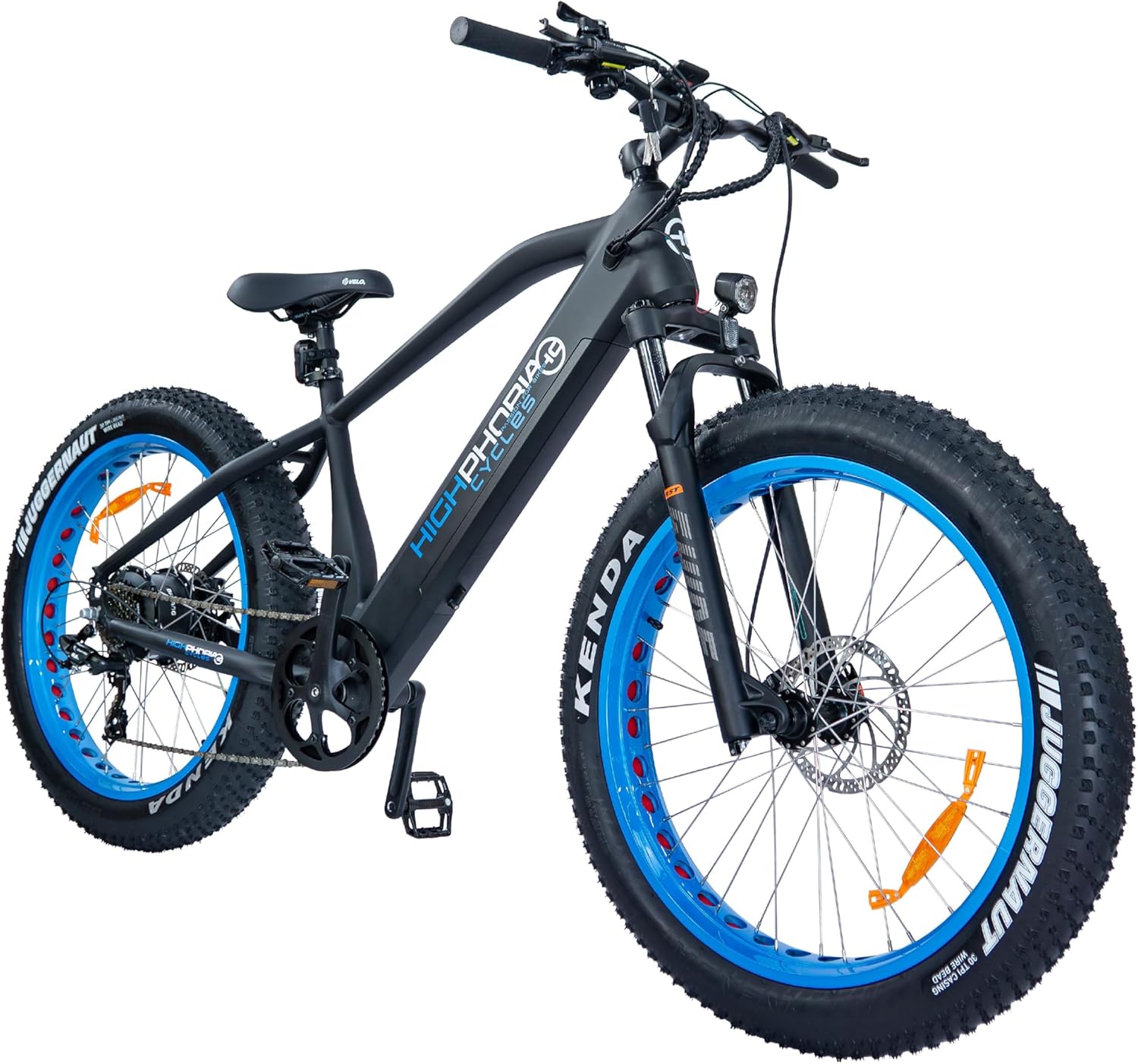 Highphoria Elektrofahrrad Erwachsene, 250W 25 km/h E-Bike mit Batterie, Starker Motor, Kettenschaltung, E-Mountainbike mit Hydraulische Federgabel Pedelec für Damen & Herren – Bild 6