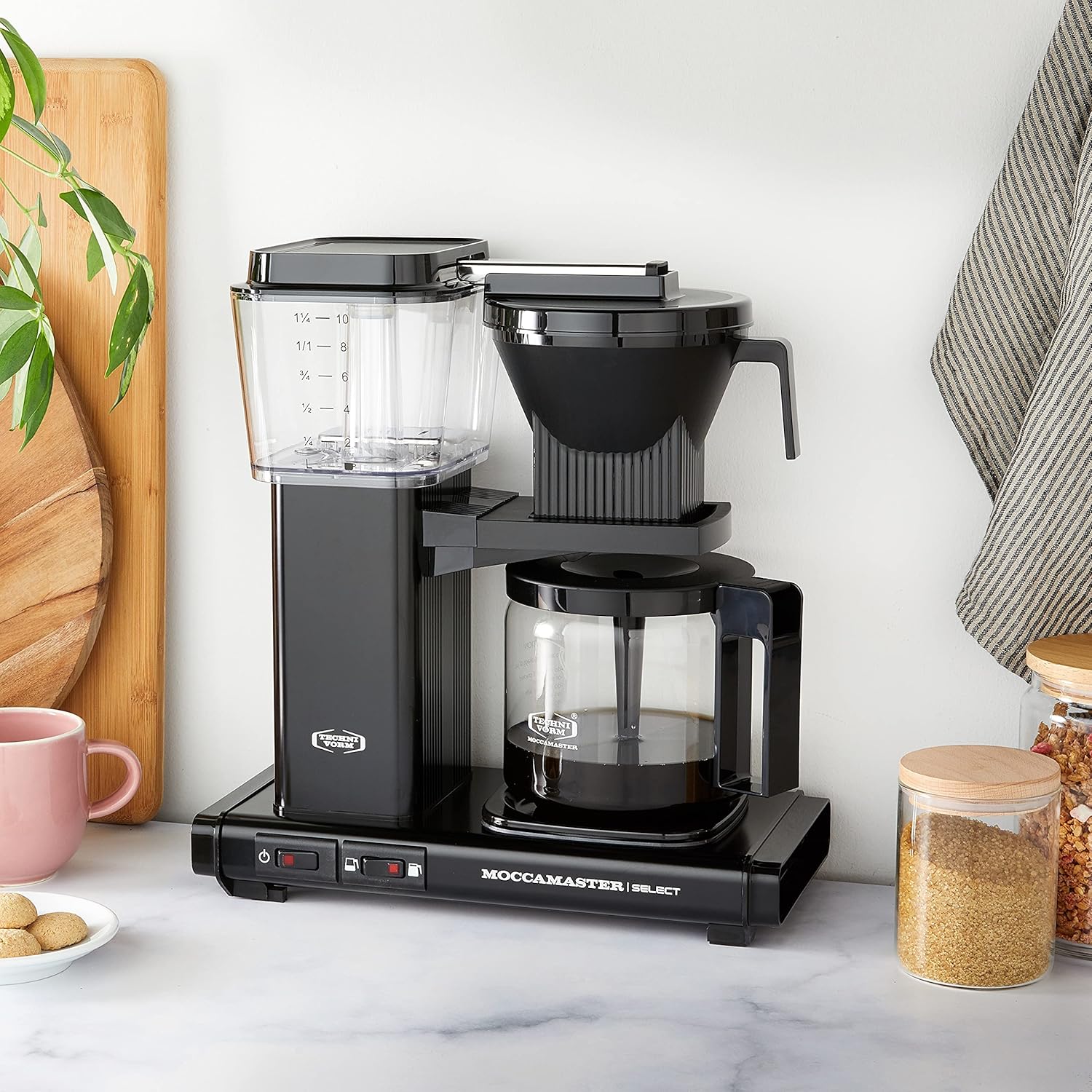 Moccamaster KBG Select, Kaffeemaschine, Retro Kaffeemaschine, Filterkaffee, Off-White, 1.25L – Bild 40