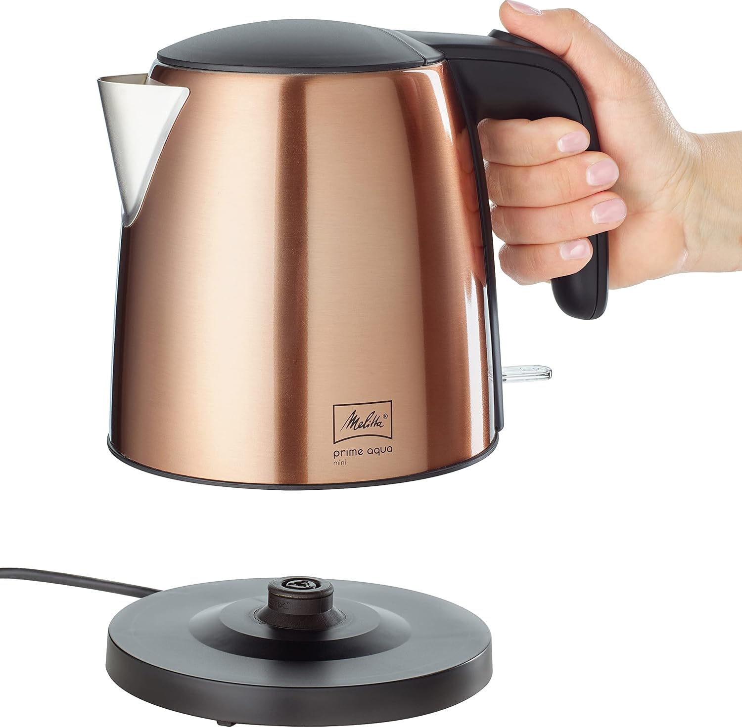 Melitta AromaFresh - Filterkaffeemaschine - mit Glaskanne - integriertes Mahlwerk - Timer Funktion - 10 Tassen - Pure Black – Bild 57