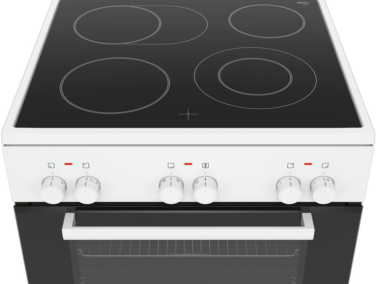 Bosch HKR39C250 Serie 4 Elektro-Standherd, 60 cm breit, EcoClean Direct Reinigungshilfe, 3D Heißluft Backen auf 3 Ebenen, LED-Display-Steuerung, erweiterbare Kochzone für großes Kochgeschirr – Bild 6