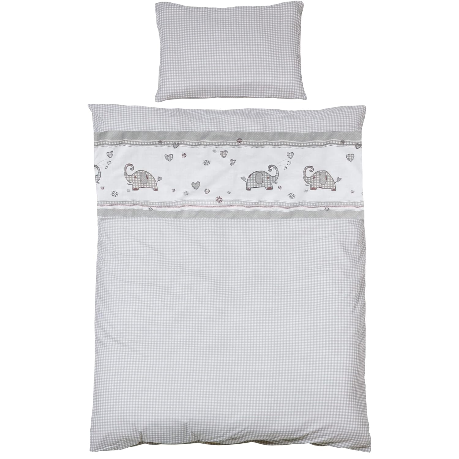 roba Babybett Set Adam & Eule - 70 x 140 cm - Mitwachsendes Kinderbett mit Bettwäsche, Himmel, Matratze - Höhenverstellbar - zu Juniorbett umbaubar - Holz weiß – Bild 13
