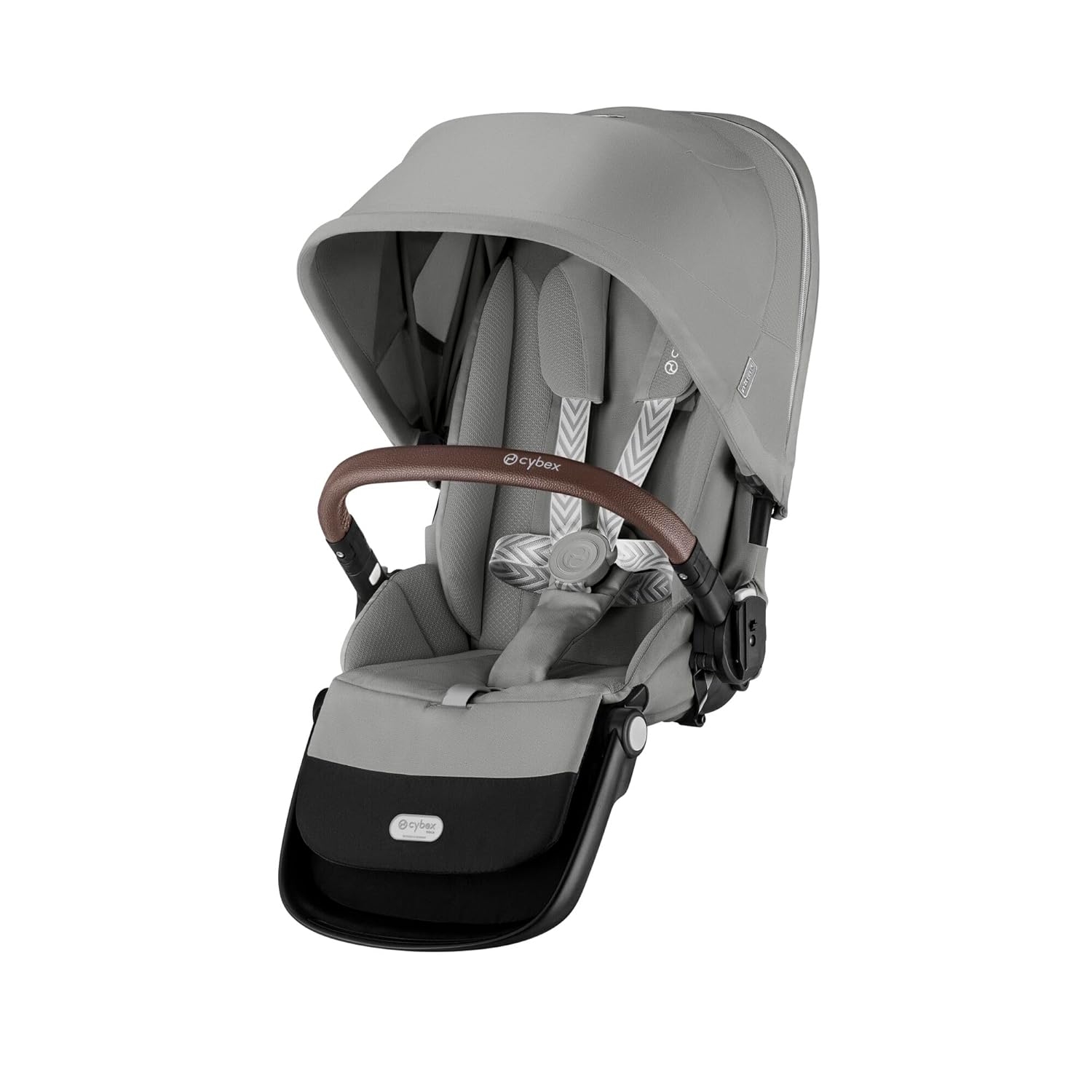 CYBEX Gold Sitzeinheit für Kinderwagen GAZELLE S und e-GAZELLE S, Ab Geburt bis ca. 4 Jahre, Moon Black – Bild 7