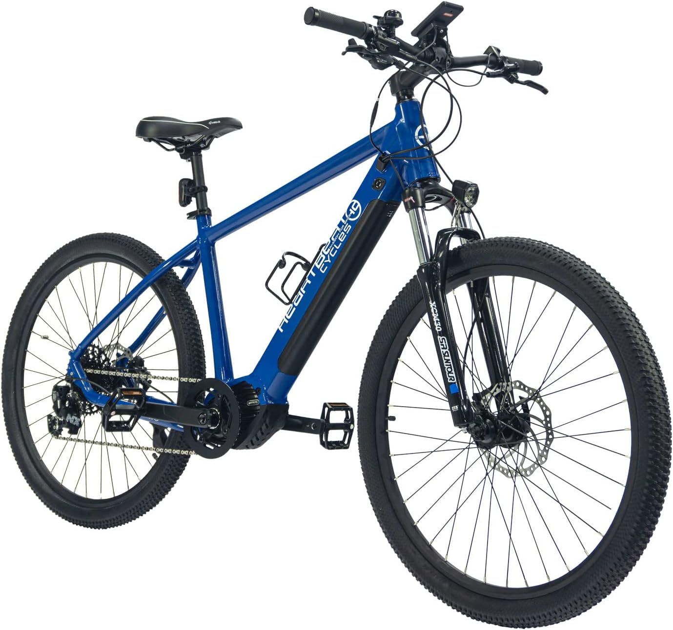 Highphoria Elektrofahrrad Erwachsene, 250W 25 km/h E-Bike mit Batterie, Starker Motor, Kettenschaltung, E-Mountainbike mit Hydraulische Federgabel Pedelec für Damen & Herren – Bild 14