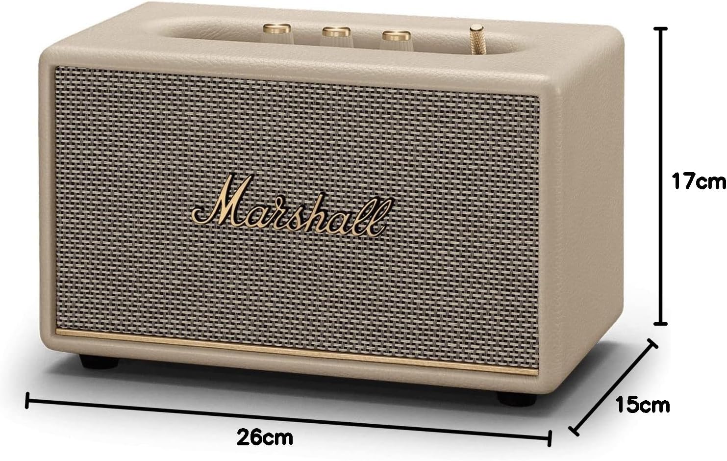Marshall Acton III Bluetooth-Lautsprecher – Schwarz – Bild 11