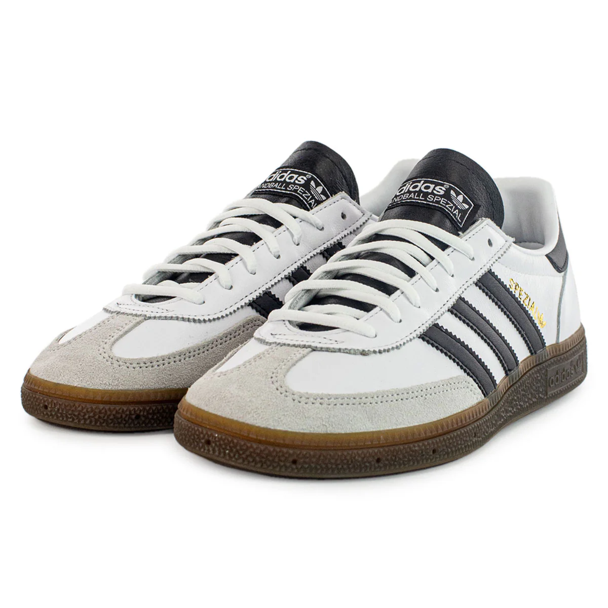 Drei Streifen Handball Spezial IE3403 - weiss-schwarz-gum – Bild 2