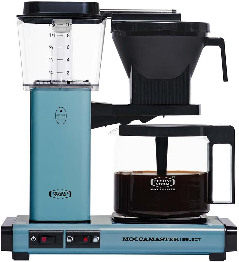 Moccamaster KBG Select, Kaffeemaschine, Retro Kaffeemaschine, Filterkaffee, Off-White, 1.25L – Bild 26