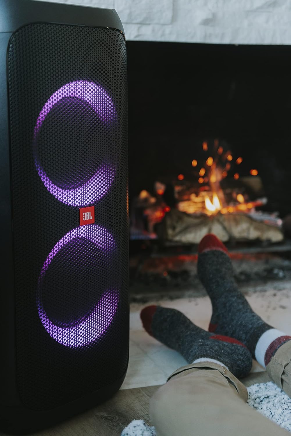 JBL PartyBox 710 - Schwarz – Trag - und rollbarer Bluetooth Party-Lautsprecher mit Lichteffekten – Spritzwassergeschützte, mobile Musikbox – Bild 5
