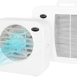 EUROM Split Klimaanlage AC2401 für Wohnwagen, Wohnmobil, Camping, Boot, Bus, Camper, Caravan, Mobilheim | Mobiles Klimagerät mit 2400 BTU | Verbessertes Modell dem legendären Klima AC2400