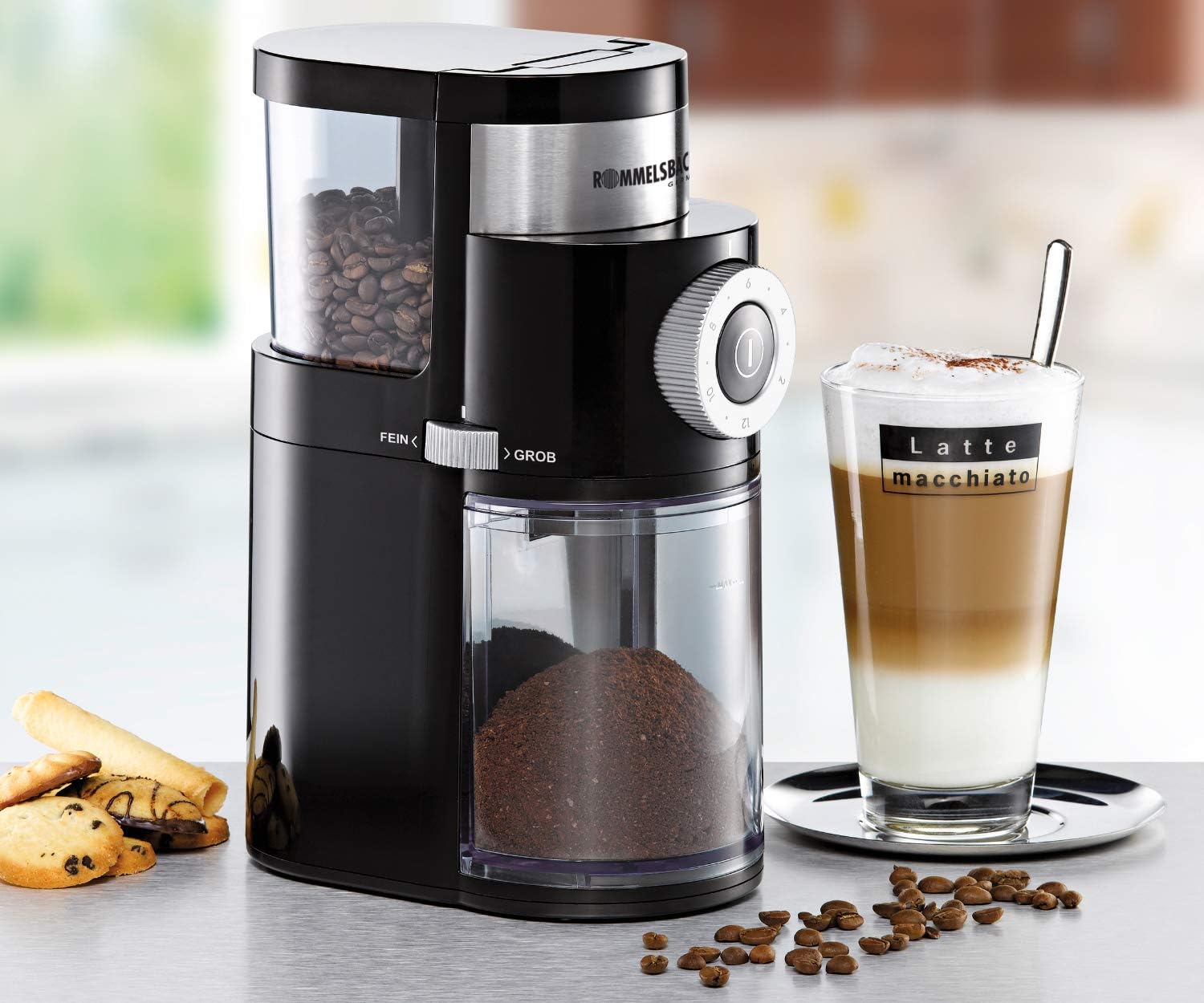 Moccamaster KBG Select, Kaffeemaschine, Retro Kaffeemaschine, Filterkaffee, Off-White, 1.25L – Bild 13