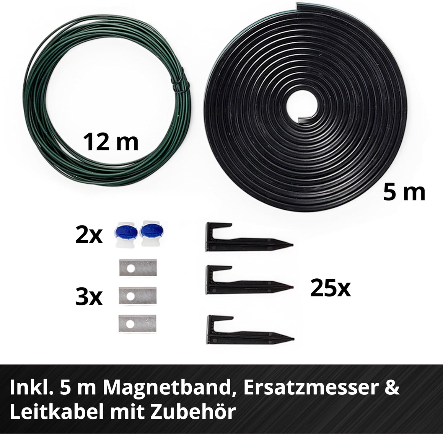 Einhell Akku-Rasenmäher GE-CM 43 Li M Kit Power X-Change (36V, 43 cm Schnittbreite, bis 600 m², Brushless, Mulch-Kit, 63L Fangkorb, 25-75 mm Schnitthöhe, inkl. 2x 4,0Ah + 2x Ladegerät) – Bild 32
