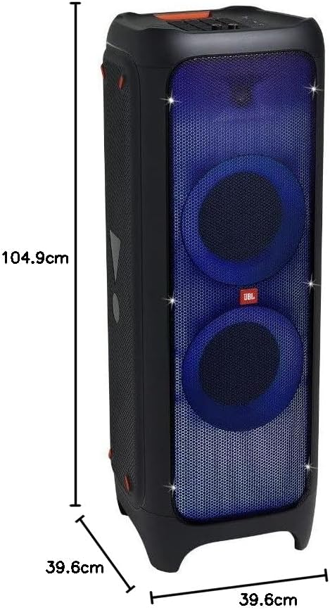 JBL PartyBox 710 - Schwarz – Trag - und rollbarer Bluetooth Party-Lautsprecher mit Lichteffekten – Spritzwassergeschützte, mobile Musikbox – Bild 29