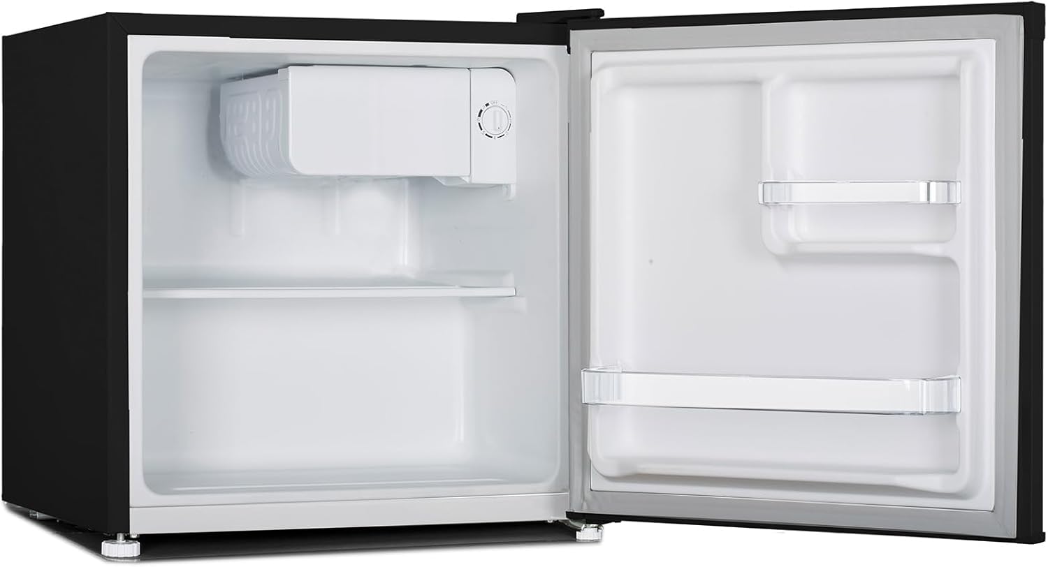 CHIQ Mini Bar Fridge 46 L, Mini Fridge, 49.6 x 47.4 x 44.7 cm (H x W x D), E Energy Consumption 80 kWh per Year, Very Quiet 39 dB – Bild 33
