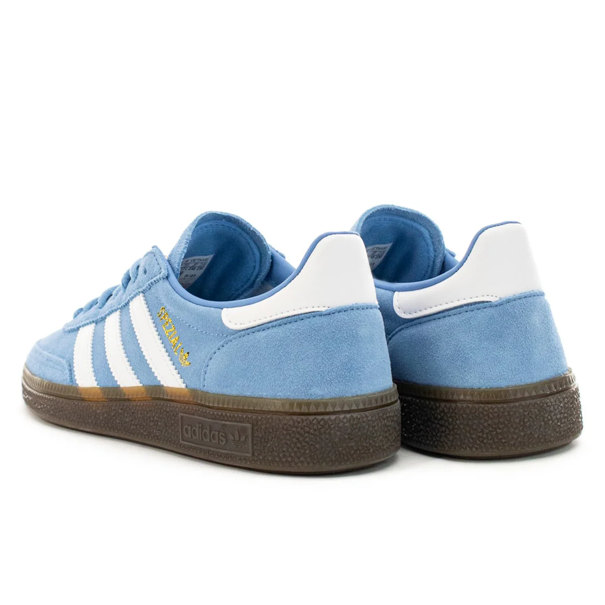 Drei Streifen Handball Spezial BD7632 - hellblau-weiss-gum – Bild 3