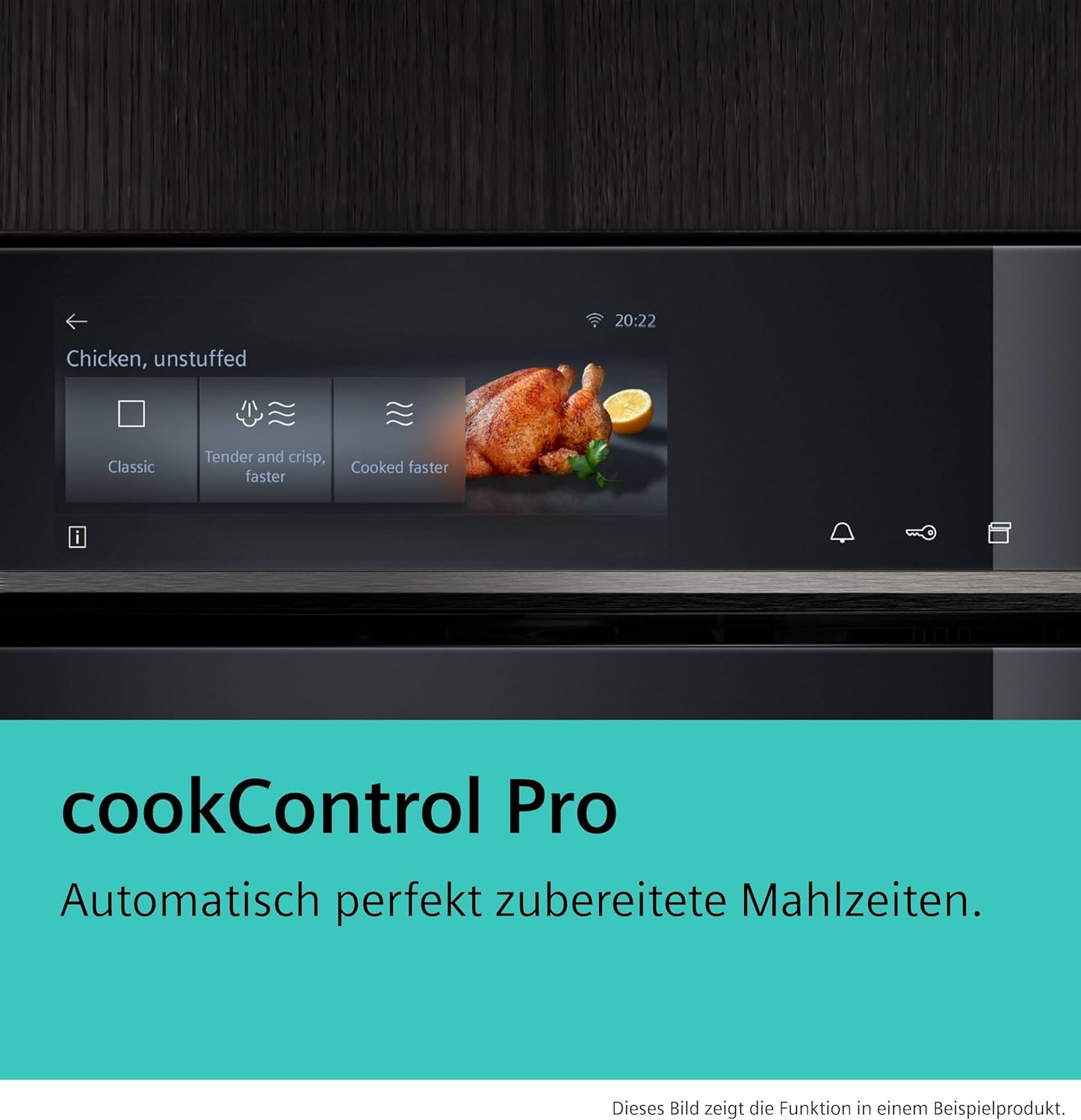 Siemens HB778G3B1,Q700 Smarter Einbau-Backofen, 60 x 60 cm, Made in Germany, Pyrolyse & Hydrolyse Selbstreinigung, Bratenthermometer, Air Fry, Backautomatik, Farbiger Touchscreen, 4D Heißluft, Schwarz – Bild 66