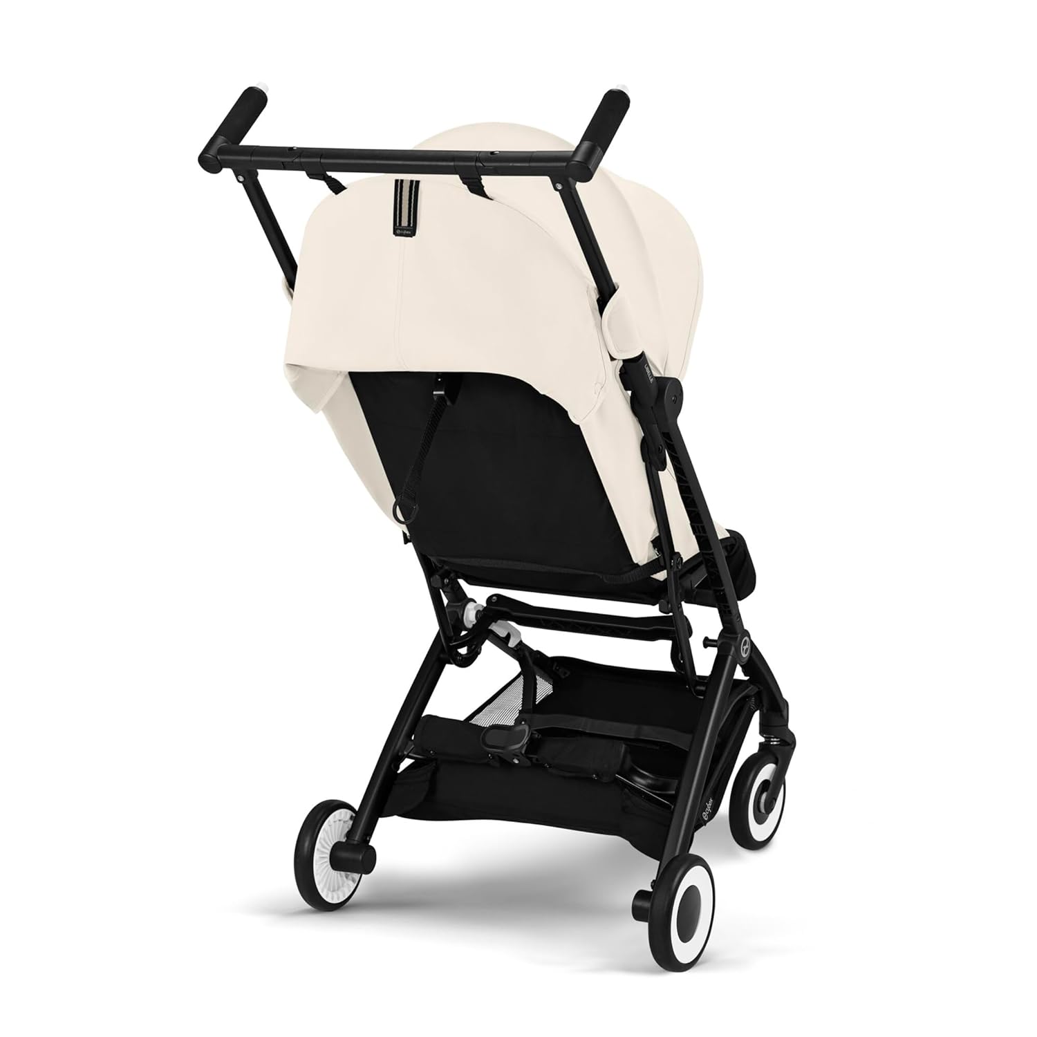 CYBEX Gold Kinderwagen Libelle mit One-Pull Harness, Von ca. 6 Monaten bis ca. 4 Jahre (max. 22 kg), Ultraleicht (nur 6 kg), Almond Beige (Beige mit taupefarbenem Rahmen) – Bild 47