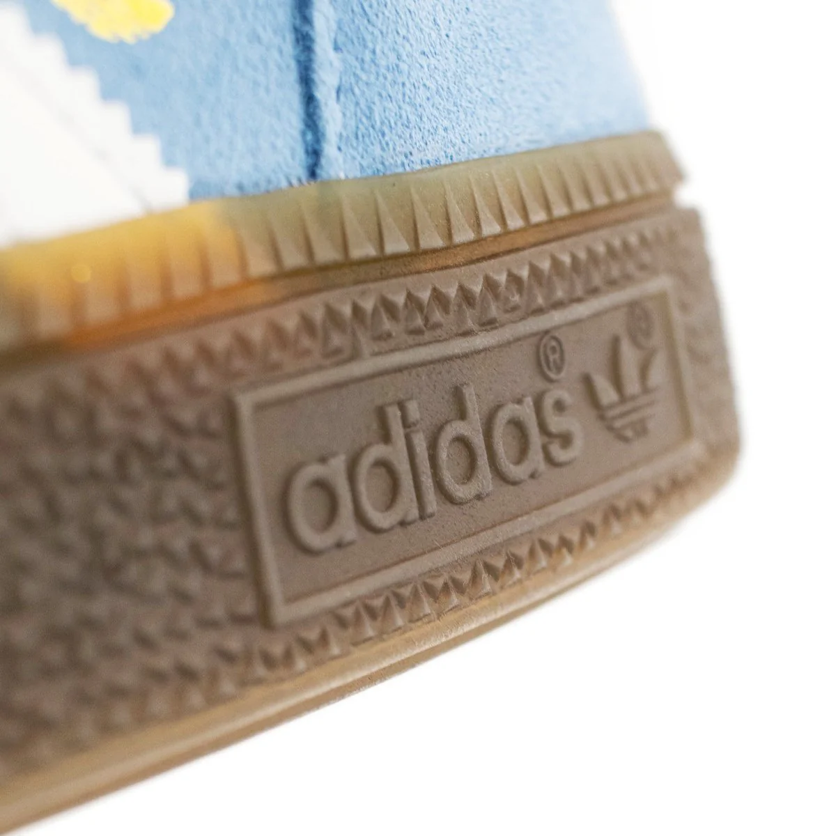 Drei Streifen Handball Spezial BD7632 - hellblau-weiss-gum – Bild 5