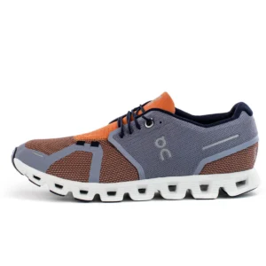 On Cloud 5 Combo M Fossil 79.98551 - grau-orange-blau